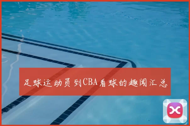 足球运动员到CBA看球的趣闻汇总