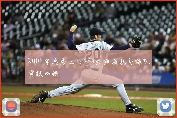 2008年选秀三杰NBA生涯成就与球队贡献回顾