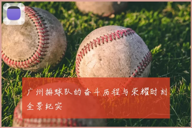 广州排球队的奋斗历程与荣耀时刻全景纪实